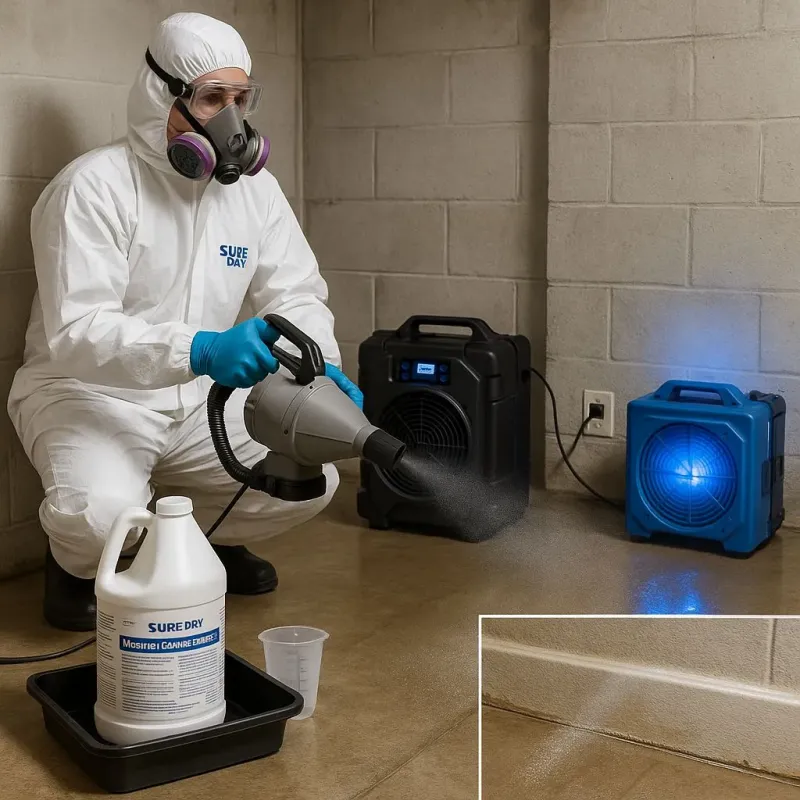 Sanitization and Odor Removal process in Sandy Hills, UT